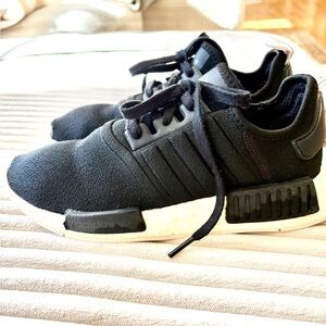 Adidas Women's Black and White Sneakers